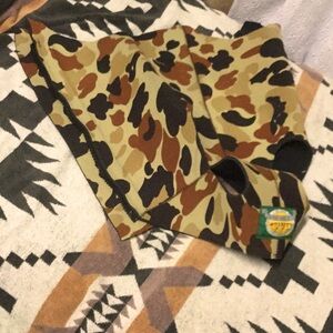 Cabelas dog neoprene suit camo Duck water dog lake cabin hunting fishing lodge